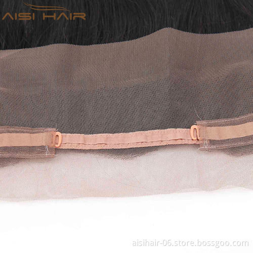 Aisi Hair Xuchang Hair Factory 10a Grade Mongolian Hair 360 Lace Wig Vendors